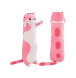 Peluche Gatto Cilindrico Rosa Small 50 cm Ingrosso