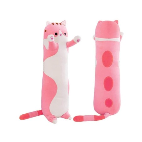 Peluche Gatto Cilindrico Rosa Medium 90 cm Ingrosso