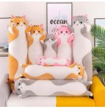 Peluche Gatto Cilindrico Rosa Jumbo 110 cm