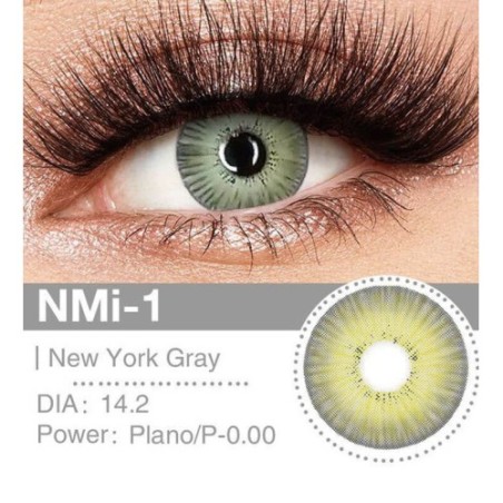 Lenti Cosplay New York Gray 14.2 MM - Pidak Shop