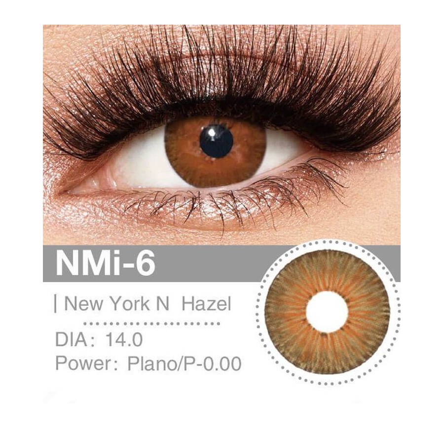 Lenti Cosplay New York N Hazel 14.0 MM - Pidak Shop