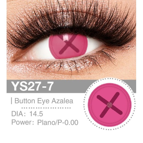 Lenti Cosplay Button Eye Azalea 14.5 MM - Pidak Shop