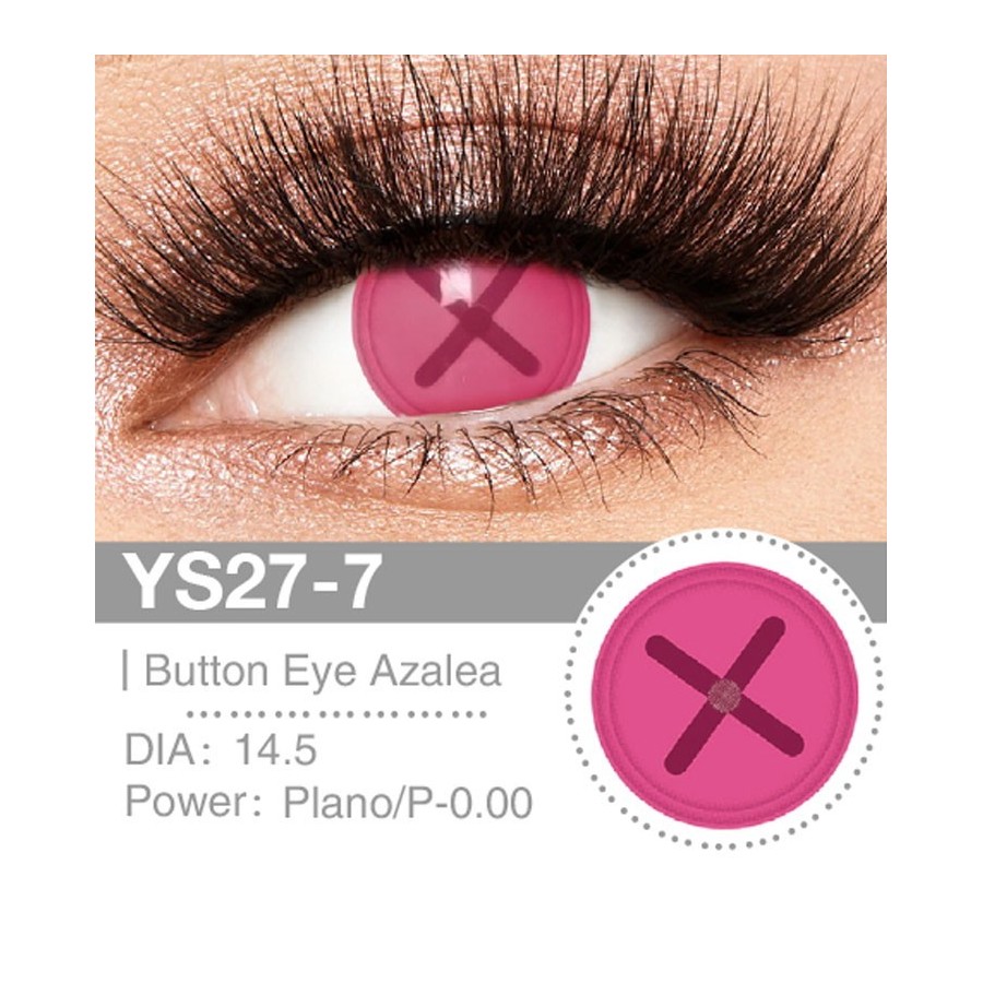 Lenti Cosplay Button Eye Azalea 14.5 MM - Pidak Shop