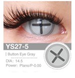 Lenti Cosplay Button Eye Gray 14.5 MM - Pidak Shop