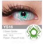 Lenti Cosplay Green Spider 14.0 MM - Pidak Shop