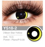 Lenti Cosplay Moon star - yellow 14.5 MM - Pidak Shop
