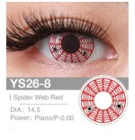 Lenti Cosplay Spider Web Red 14.5 MM - Pidak Shop