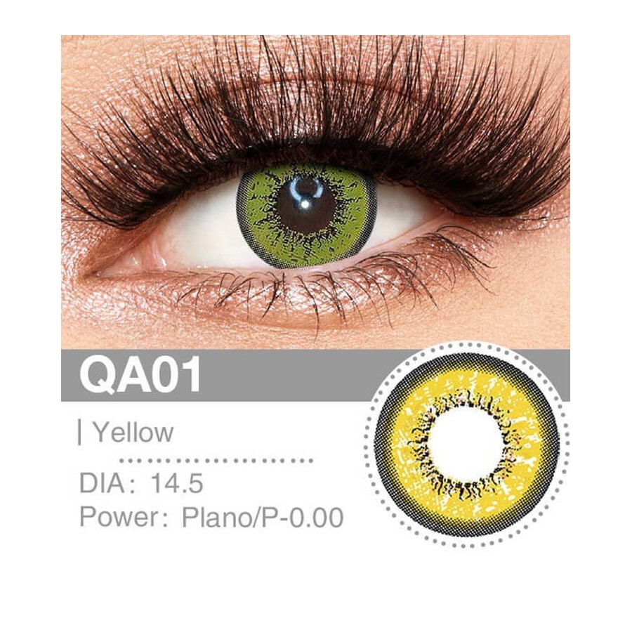 Lenti Cosplay Yellow 14.5 MM - Pidak Shop