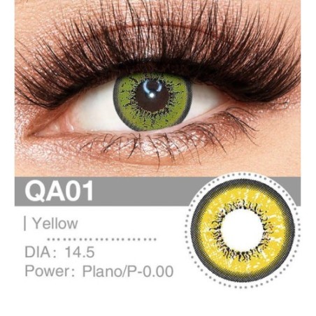 Lenti Cosplay Yellow 14.5 MM - Pidak Shop