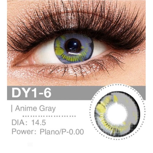 Lenti Cosplay Anime Gray 14.5 MM - Pidak Shop