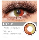 Lenti Cosplay Anime red brown 14.5 MM - Pidak Shop