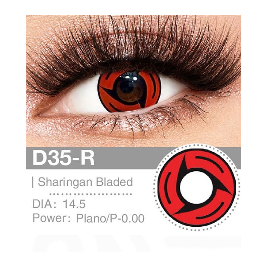 Lenti Cosplay Bladed Ninja Eye 14.5 MM - Pidak Shop