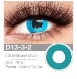 Lenti Cosplay Blue - Green Block 14.5 MM - Pidak Shop