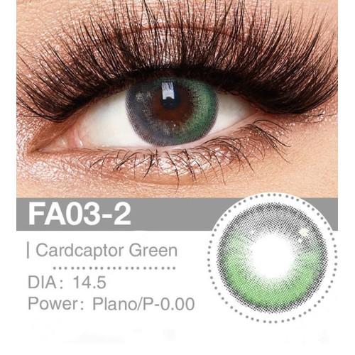 Lenti Cosplay Card Collector Green 14.5 MM - Pidak Shop