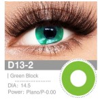 Lenti Cosplay Green Block 14.5 MM - Pidak Shop