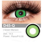 Lenti Cosplay Green Manson 14.5 MM - Pidak Shop