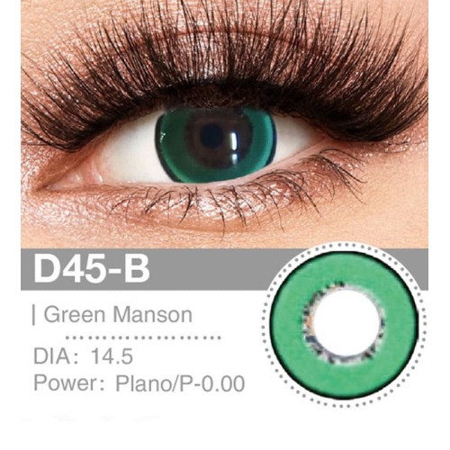 Lenti Cosplay Green Manson 2 14.5 MM - Pidak Shop