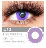 Lenti Cosplay Grey Violet Block 14.5 MM - Pidak Shop