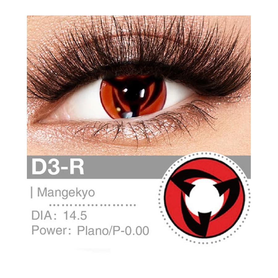 Lenti Cosplay Hypnotic Ninja Eye 14.5 MM - Pidak Shop