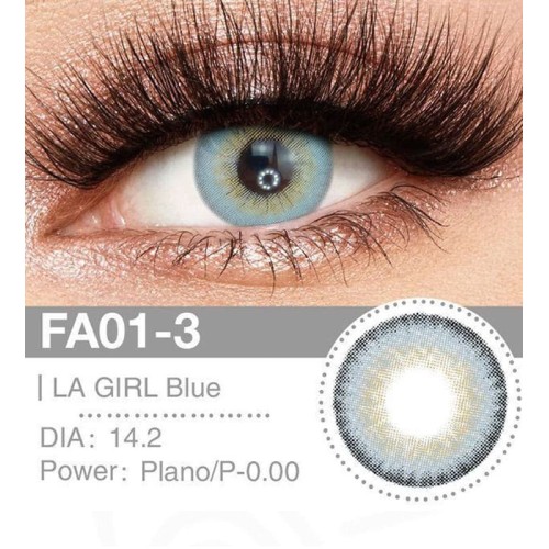 Lenti Cosplay LA Girl Blue 14.2 MM - Pidak Shop