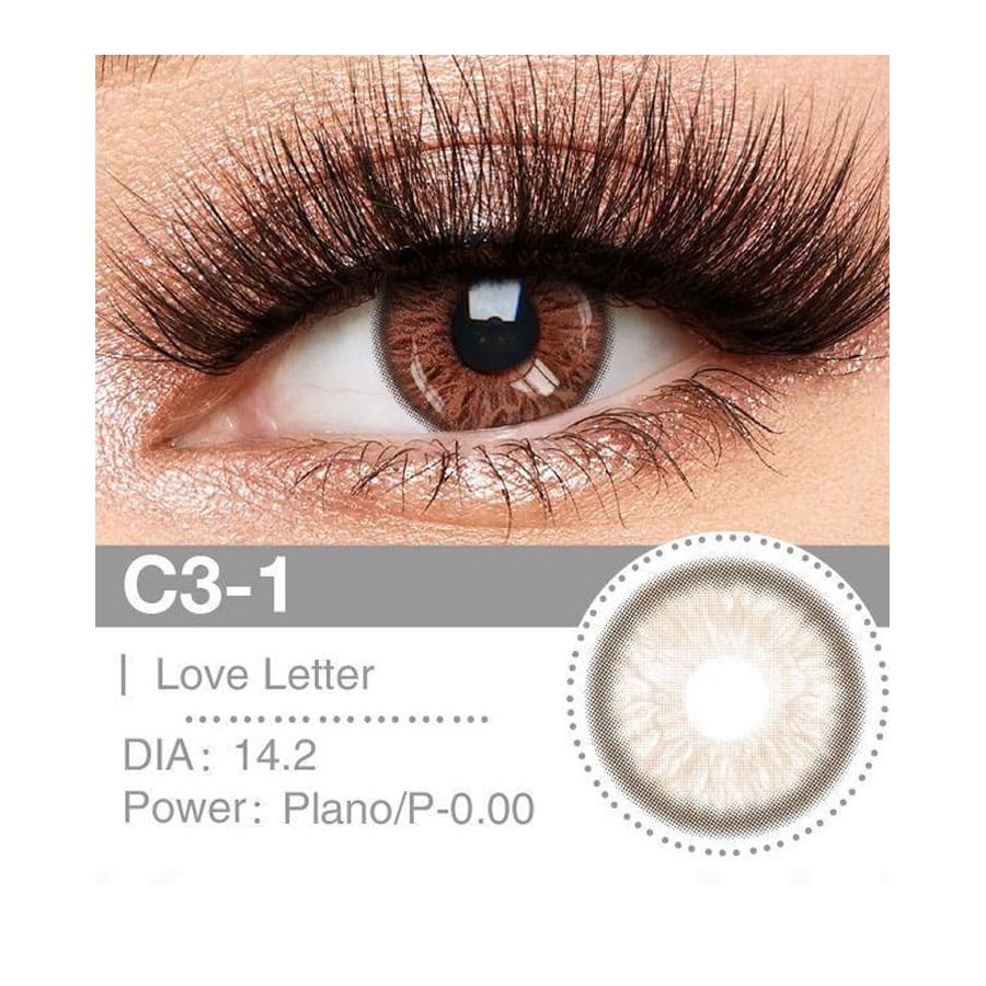 Lenti Cosplay Love Letter 14.2 MM - Pidak Shop