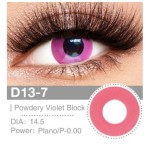 Lenti Cosplay Powdery Violet Block 14.5 MM - Pidak Shop