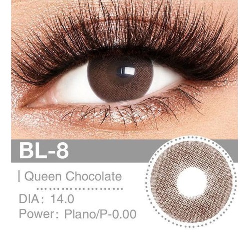 Lenti Cosplay Queen Chocolate 14.0 MM - Pidak Shop