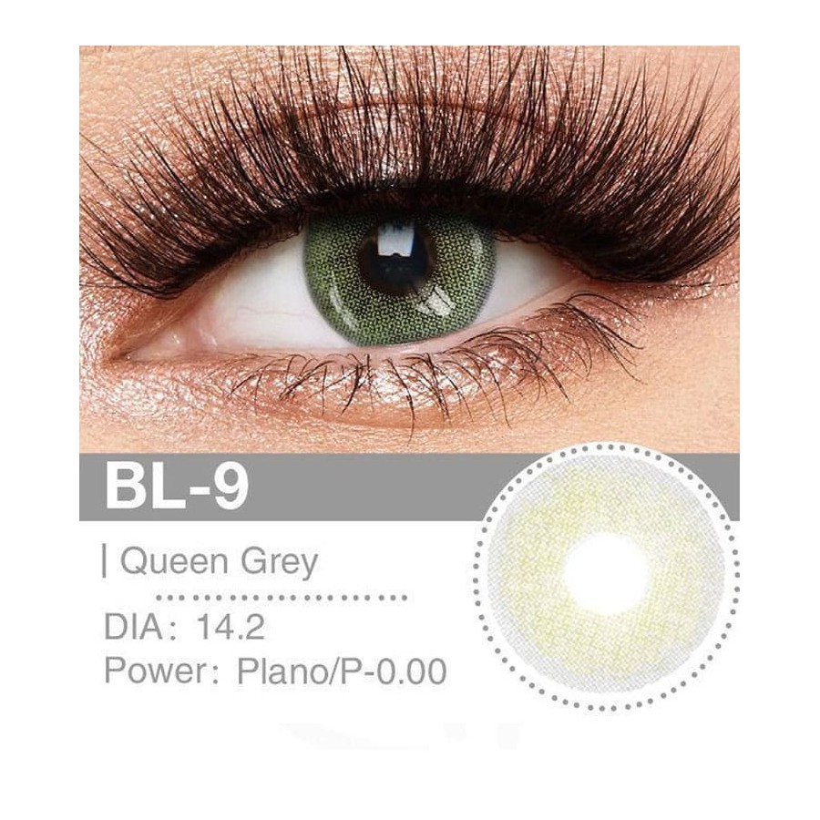 Lenti Cosplay Queen Grey 14.2 MM - Pidak Shop
