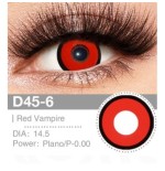 Lenti Cosplay Red Vampire 14.5 MM - Pidak Shop