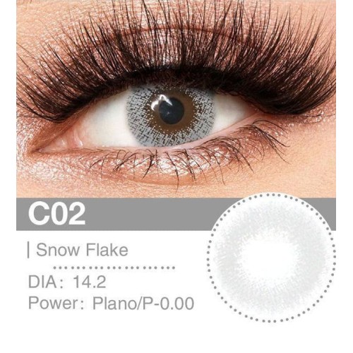 Lenti Cosplay Snow Flake 14.2 MM - Pidak Shop