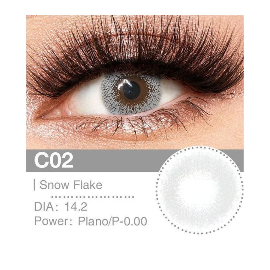 Lenti Cosplay Snow Flake 14.2 MM - Pidak Shop