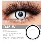 Lenti Cosplay White Manson 14.5 MM - Pidak Shop