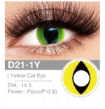 Lenti Cosplay Yellow Cat Eye 14.5 MM - Pidak Shop