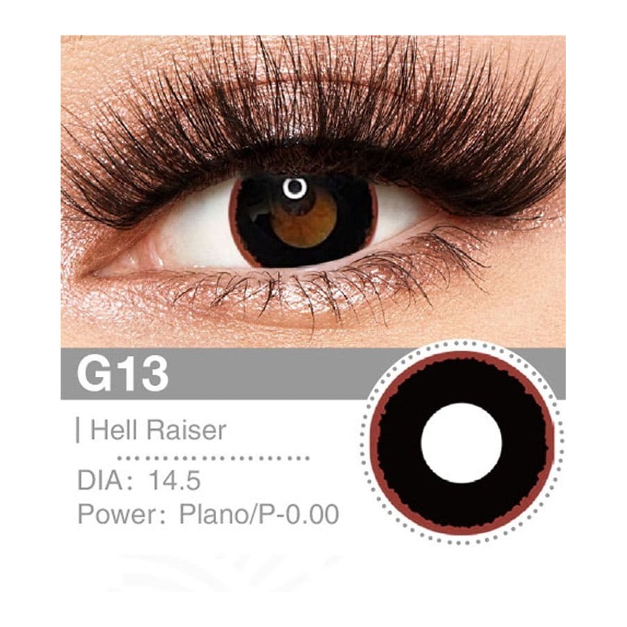 Lenti Cosplay Black Horror 14.5 MM - Pidak Shop