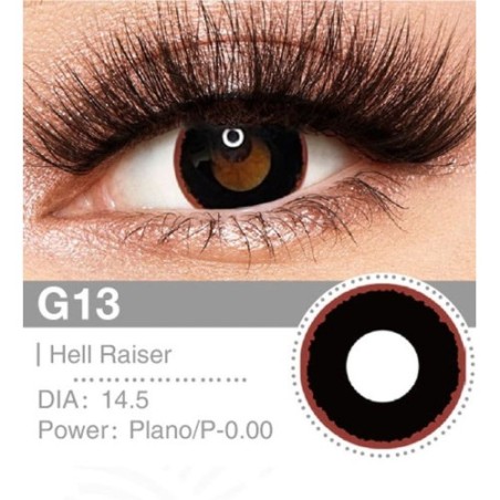 Lenti Cosplay Black Horror 14.5 MM - Pidak Shop