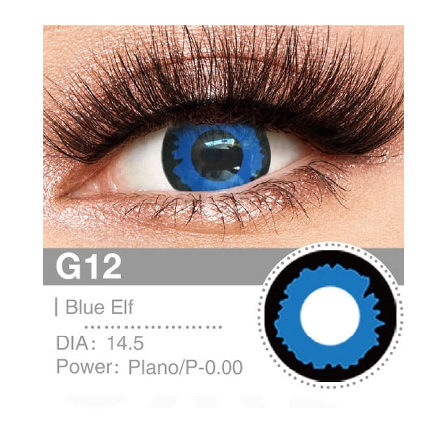 Lenti Cosplay Blue Elf 14.5 MM - Pidak Shop