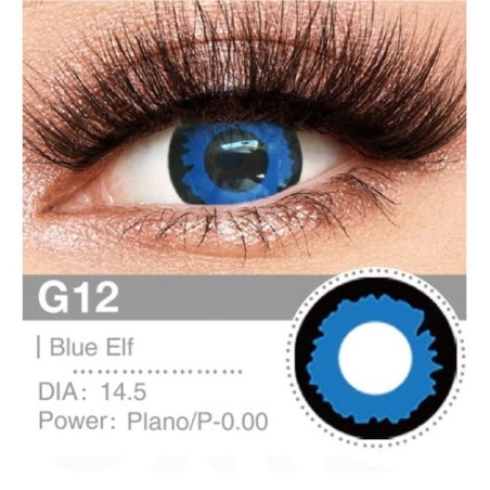 Lenti Cosplay Blue Elf 14.5 MM - Pidak Shop