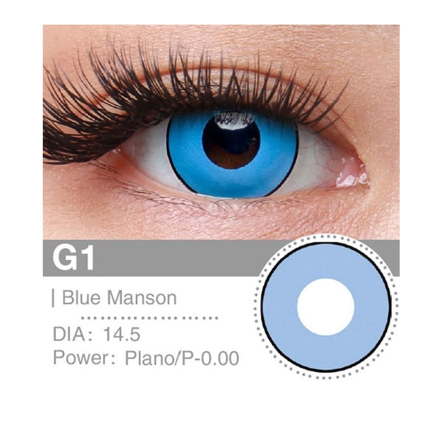 Lenti Cosplay Blue Manson 14.5 MM - Pidak Shop
