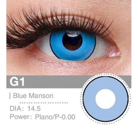 Lenti Cosplay Blue Manson 14.5 MM - Pidak Shop