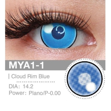 Lenti Cosplay Cloud Rim Blue 14.2 MM - Pidak Shop