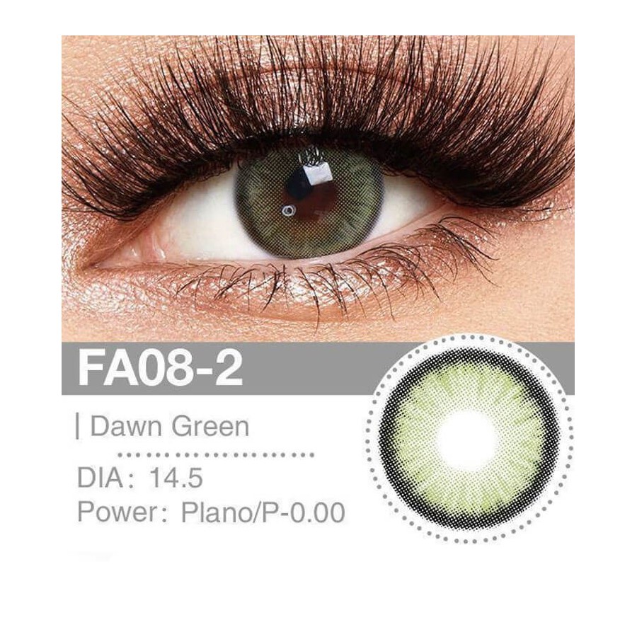 Lenti Cosplay Dawn Green 14.5 MM - Pidak Shop
