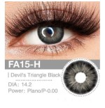 Lenti Cosplay Devil's Triangle Black 14.2 MM - Pidak Shop