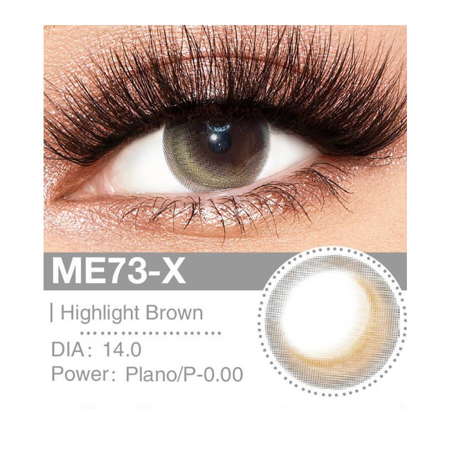 Lenti Cosplay Highlight Brown 14.0 MM - Pidak Shop