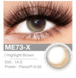 Lenti Cosplay Highlight Brown 14.0 MM - Pidak Shop