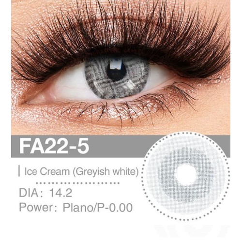 Lenti Cosplay Ice Cream (Greyish white) 14.2 MM - Pidak Shop