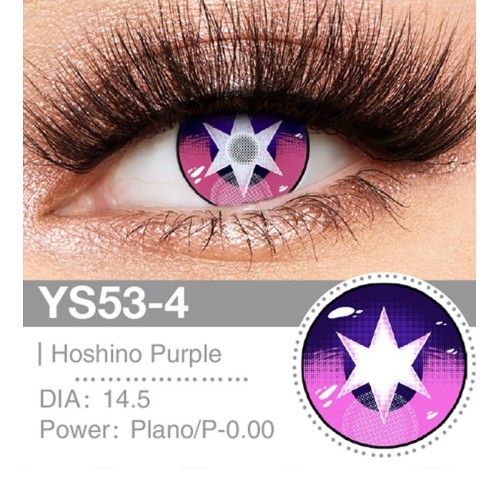 Lenti Cosplay Idol Purple 14.5 MM - Pidak Shop