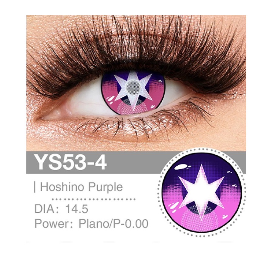 Lenti Cosplay Idol Purple 14.5 MM - Pidak Shop