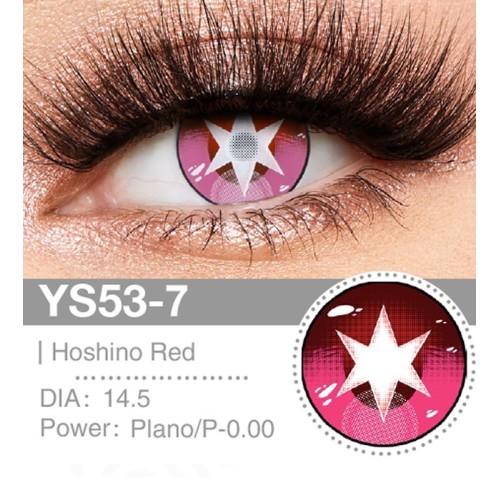 Lenti Cosplay Idol Red 14.5 MM - Pidak Shop
