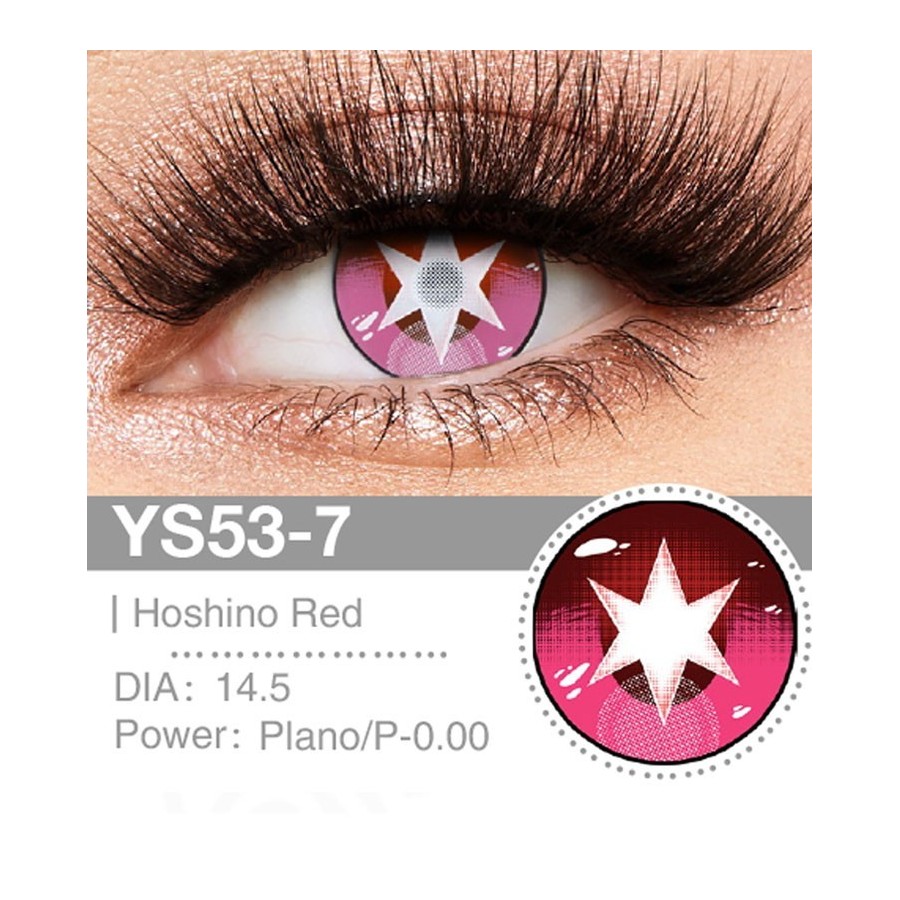 Lenti Cosplay Idol Red 14.5 MM - Pidak Shop