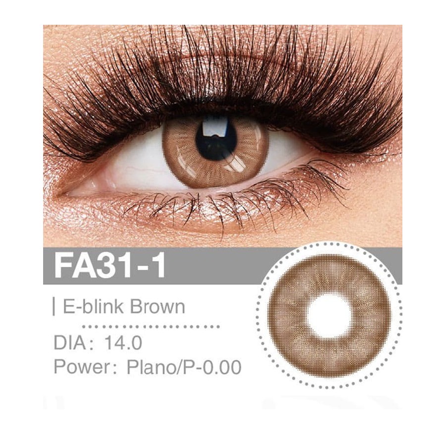 Lenti Cosplay Link Brown 14.0 MM - Pidak Shop